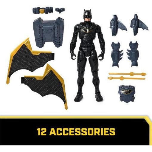 Εικόνα της Spin Master Batman DC - Adventures Night Sky Batman Action Figure (30cm) 6070532