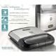 Εικόνα της Τοστιέρα Bruno 2 Θέσεων 800W Inox BRN-0165