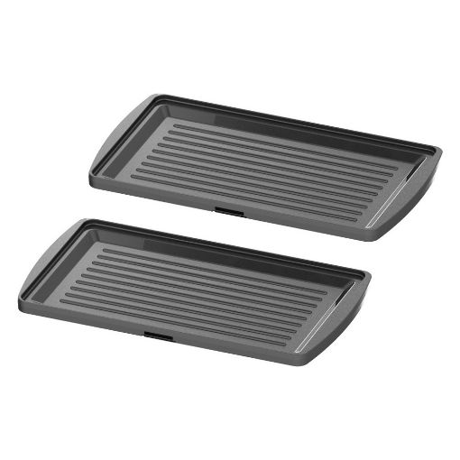 Εικόνα της Αντικολλητικές Πλάκες Ψησίματος Bruno για Τοστιέρα BRN-0037