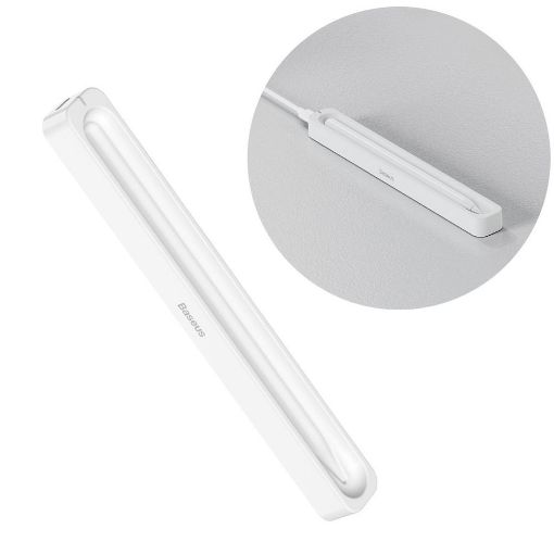 Εικόνα της Ασύρματη Θήκη Φόρτισης Baseus USB-C for Smooth Writing Stylus White SXBC030002