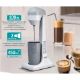 Εικόνα της Φραπεδιέρα Eπιτραπέζια Bruno BRN-0182 100W με Δοχείο Λευκή-Γκρι 450ml