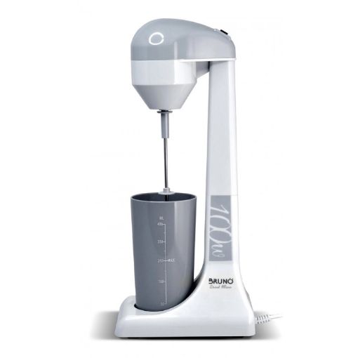 Εικόνα της Φραπεδιέρα Eπιτραπέζια Bruno BRN-0182 100W με Δοχείο Λευκή-Γκρι 450ml