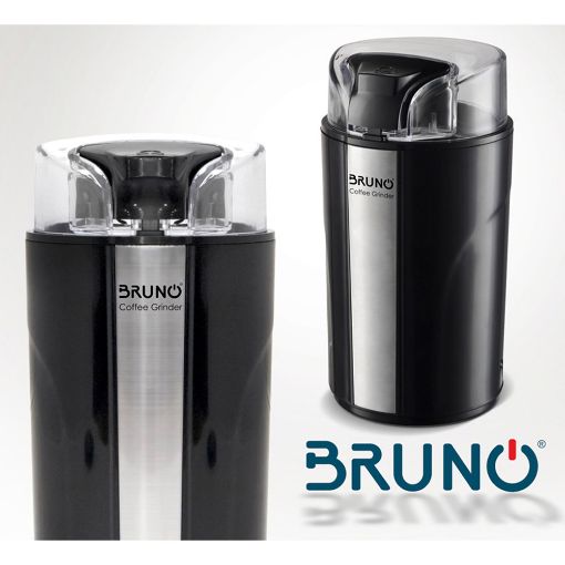 Εικόνα της Mύλος Αλεσης Καφέ Bruno 200W Inox Μαύρο BRN-0094