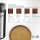 Εικόνα της Mύλος Αλεσης Καφέ Bruno 200W Inox Μαύρο BRN-0094