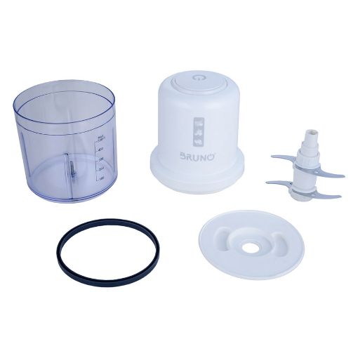 Εικόνα της Πολυκόπτης Bruno 500ml 400W 4 Λεπίδες Λευκό BRN-0066