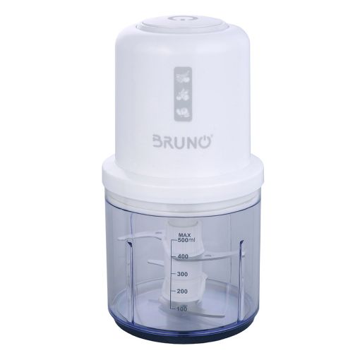 Εικόνα της Πολυκόπτης Bruno 500ml 400W 4 Λεπίδες Λευκό BRN-0066