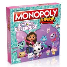 Εικόνα της Winning Moves - Επιτραπέζιο Παιχνίδι Monopoly Junior Gabbys Dollhouse (Ελληνική Γλώσσα) WM04157