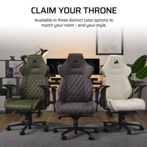 Εικόνα της Gaming Chair Corsair TC500 LUXE Fabric Frost CF-9010067-WW