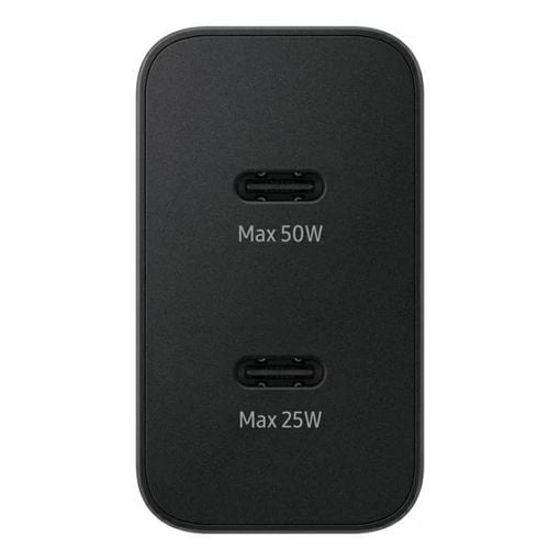 Εικόνα της Φορτιστής Samsung Duo Fast GaN 50W με Καλώδιο Black EP-T5020XBEGEU