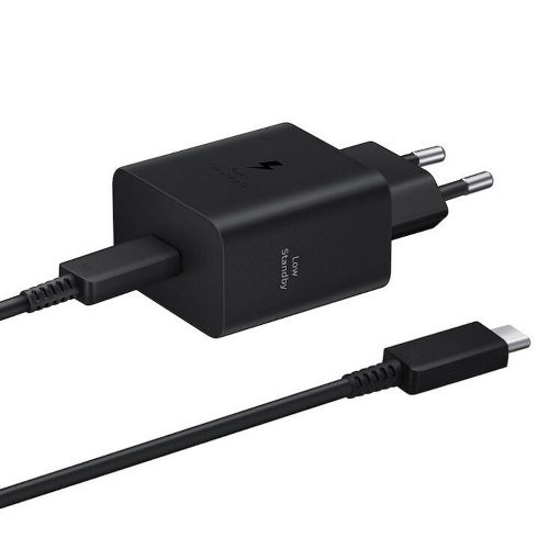Εικόνα της Φορτιστής Samsung Fast GaN 45W με Καλώδιο Black EP-T4511XBEGEU