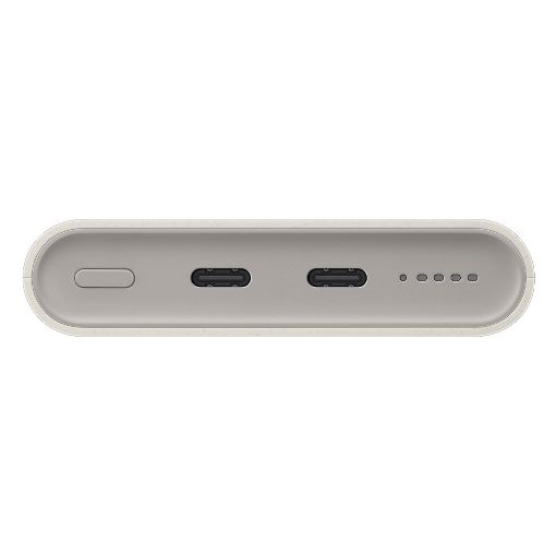 Εικόνα της Power Bank Samsung Dual USB-C 10000mAh 25W Wireless Beige EB-U2510XUEGEU