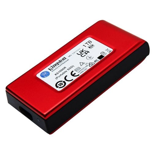Εικόνα της Εξωτερικός SSD Δίσκος Kingston XS1000 1TB USB 3.2 Red SXS1000R/1000G