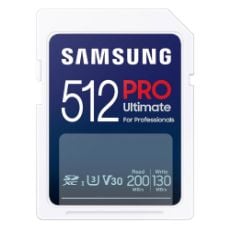 Εικόνα της Κάρτα Μνήμης SDXC Samsung Pro Ultimate 512GB Class 10 U3 V30 UHS-I MB-SY512S/WW