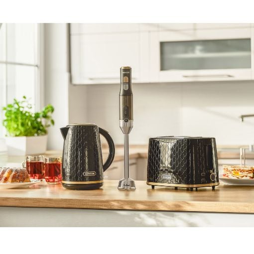 Εικόνα της Φρυγανιέρα Sencor STS 7201BK 2 Θέσεων 3D Pattern Design 930W Μαύρη