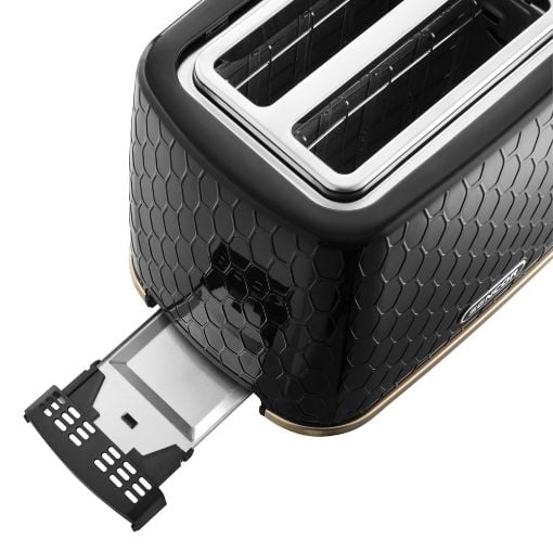 Εικόνα της Φρυγανιέρα Sencor STS 7201BK 2 Θέσεων 3D Pattern Design 930W Μαύρη