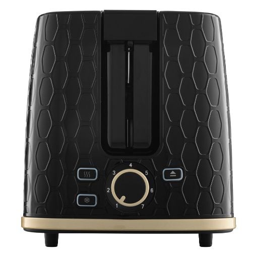 Εικόνα της Φρυγανιέρα Sencor STS 7201BK 2 Θέσεων 3D Pattern Design 930W Μαύρη