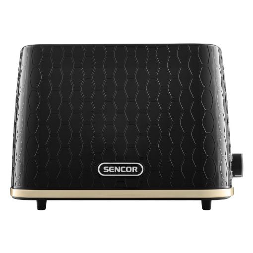 Εικόνα της Φρυγανιέρα Sencor STS 7201BK 2 Θέσεων 3D Pattern Design 930W Μαύρη