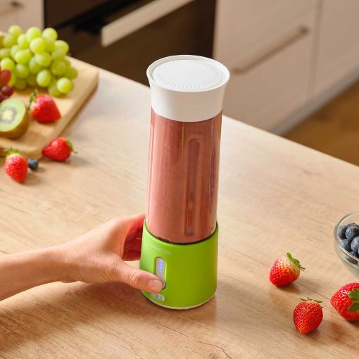 Εικόνα της Blender Smoothie Maker Sencor SBL 131GR Επαναφορτιζόμενο 500ml 150W Πράσινο