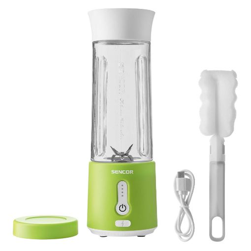 Εικόνα της Blender Smoothie Maker Sencor SBL 131GR Επαναφορτιζόμενο 500ml 150W Πράσινο