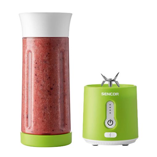 Εικόνα της Blender Smoothie Maker Sencor SBL 131GR Επαναφορτιζόμενο 500ml 150W Πράσινο