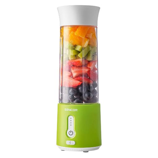 Εικόνα της Blender Smoothie Maker Sencor SBL 131GR Επαναφορτιζόμενο 500ml 150W Πράσινο