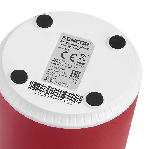 Εικόνα της Blender Smoothie Maker Sencor SBL 134RD Επαναφορτιζόμενο 500ml 150W Κόκκινο