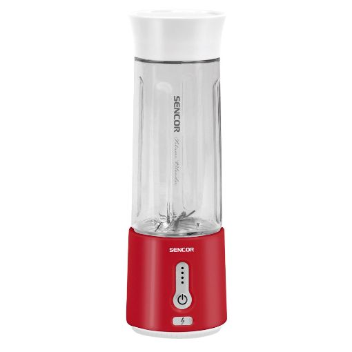 Εικόνα της Blender Smoothie Maker Sencor SBL 134RD Επαναφορτιζόμενο 500ml 150W Κόκκινο