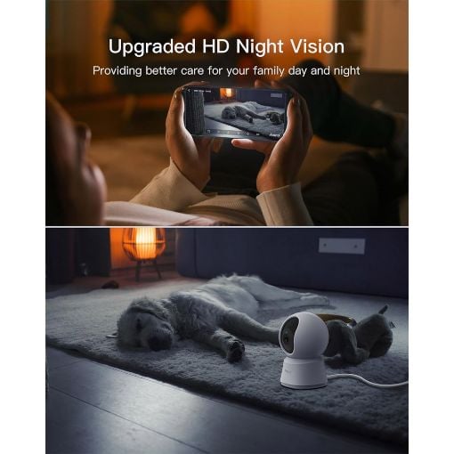 Εικόνα της Indoor Wired IP Camera Arenti P2F Pan/Tilt 3K Wi-Fi