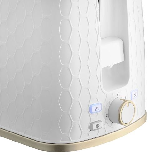 Εικόνα της Φρυγανιέρα Sencor STS 7200WH 2 Θέσεων 3D Pattern Design 930W Λευκή
