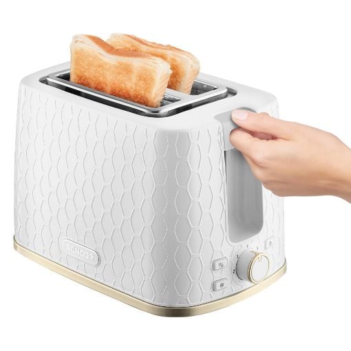Εικόνα της Φρυγανιέρα Sencor STS 7200WH 2 Θέσεων 3D Pattern Design 930W Λευκή