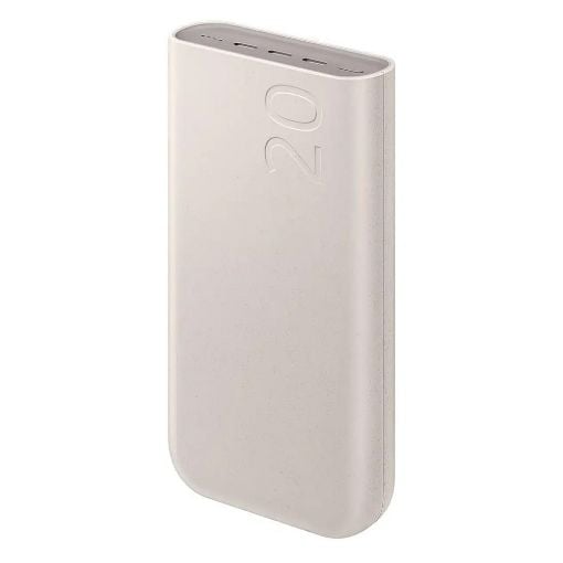 Εικόνα της Power Bank Samsung Fast USB-C 20.000mAh 45W Beige EB-P4520XUEGEU