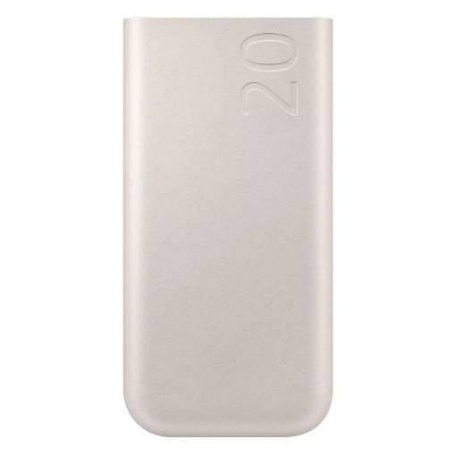 Εικόνα της Power Bank Samsung Fast USB-C 20.000mAh 45W Beige EB-P4520XUEGEU