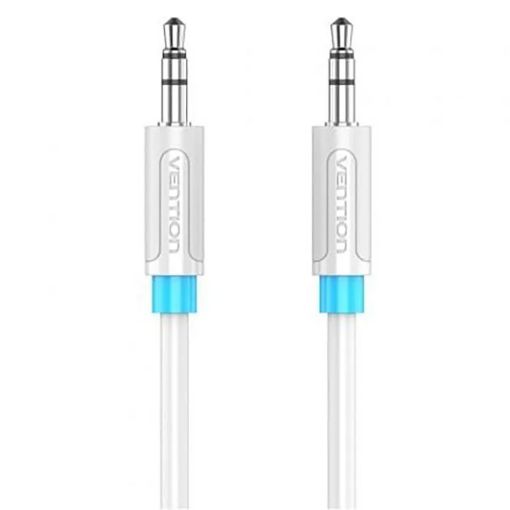 Εικόνα της Καλώδιο Vention 3.5mm TRS M/M 0.8m White VAS-A65-W080