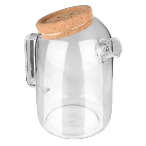 Εικόνα της Κανάτα Γυάλινη Estia 1200ml με Καπάκι Φελλού 01-23577