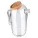 Εικόνα της Κανάτα Γυάλινη Estia 1800ml με Καπάκι Φελλου 01-23584