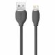 Εικόνα της Καλώδιο Baseus Jelly Liquid Silica Gel USB-A to Lightning 1.2m Black CAGD000001