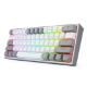 Εικόνα της Πληκτρολόγιο Redragon K617 Fizz Custom Red Switches White/Grey