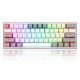 Εικόνα της Πληκτρολόγιο Redragon K617 Fizz Custom Red Switches White/Grey