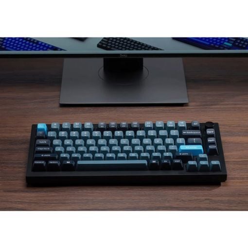Εικόνα της Πληκτρολόγιο Keychron Q1 Pro QMK/VIA 75% Wireless K Pro Red Switches (US) Carbon Black Q1P-M1