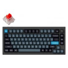 Εικόνα της Πληκτρολόγιο Keychron Q1 Pro QMK/VIA 75% Wireless K Pro Red Switches (US) Carbon Black Q1P-M1