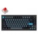 Εικόνα της Πληκτρολόγιο Keychron Q1 Pro QMK/VIA 75% Wireless K Pro Red Switches (US) Carbon Black Q1P-M1