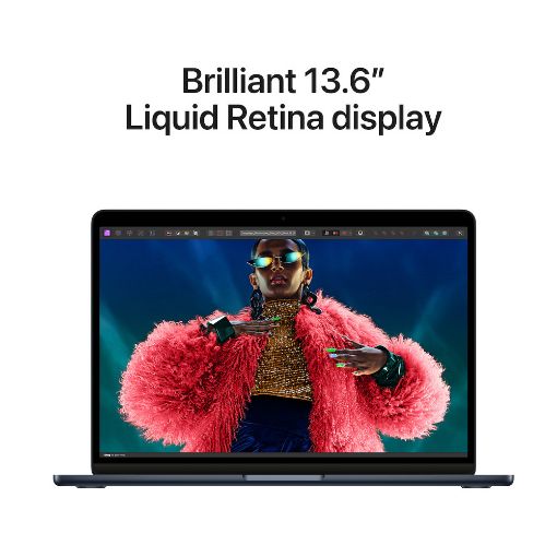 Εικόνα της Apple MacBook Air 13.6" Apple M3 8GB 256GB 8-Core GPU Midnight MRXV3GR/A