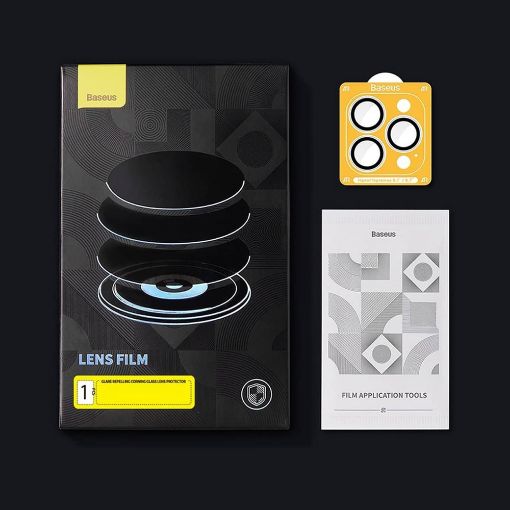 Εικόνα της Tempered Glass Baseus Προστατευτικό Φακών Κάμερας για iPhone 13/13 Mini SGZT030202