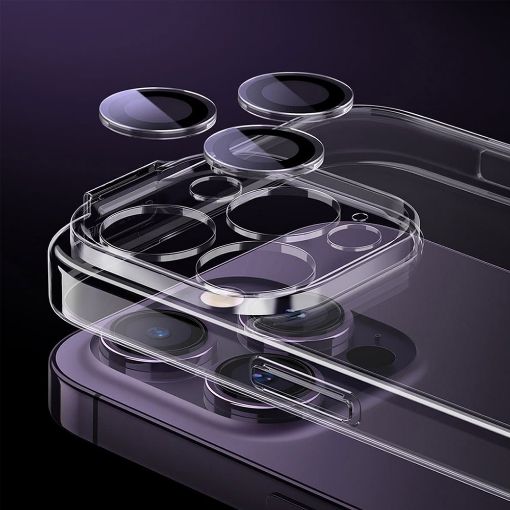 Εικόνα της Tempered Glass Baseus Προστατευτικό Φακών Κάμερας για iPhone 13/13 Mini SGZT030202