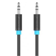 Εικόνα της Καλώδιο Vention 3.5mm TRS M/M 0.8m Black VAS-A65-B080