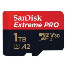 Εικόνα της Κάρτα Μνήμης microSDXC SanDisk Extreme Pro 1TB Class 10 U3 V30 UHS-I SDSQXCD-1T00-GN6MA