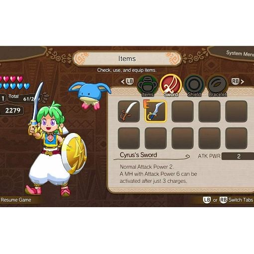 Εικόνα της Wonder Boy Asha in Monster World Nintedo Switch 064785