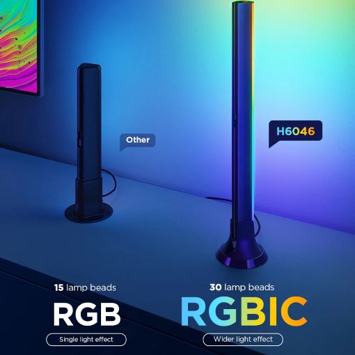 Εικόνα της Govee H605A TV Backlight 3 Lite Kit Strip Light & Light Bars 55-65 Inch
