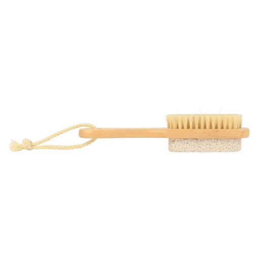 Εικόνα της Βούρτσα Ποδιών Estia Elixir Bamboo με Ελαφρόπετρα 18x3.5x4cm 02-27377
