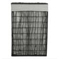 Εικόνα της Καλάθι Απλύτων Estia Nest 37x22x55cm Μαύρο 02-28077